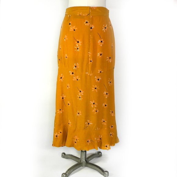 Faithfull the Brand Kamares Midi Skirt Botany Prin - Picture 4 of 13